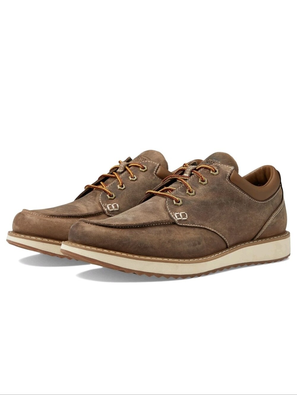 L.L.BEAN Stonington Shoes Moc-Toe 507140 Men's Size 13 Dark Cocoa Brown Leather
